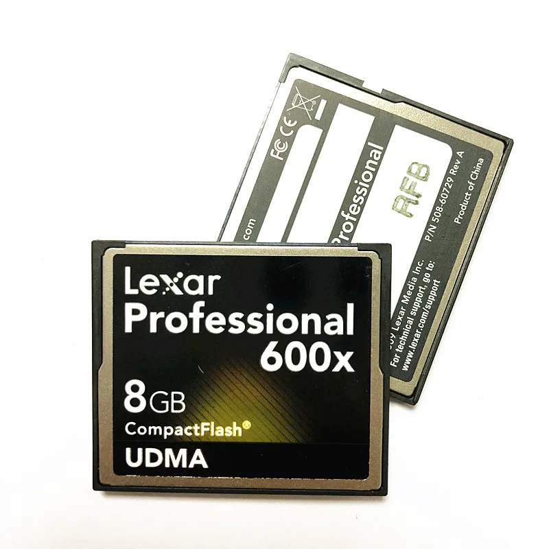 Lexar 8GB профессиональная компактная карта памяти CF UDMA 600x для камеры DSLR