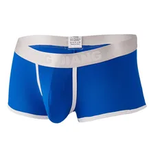 Мужские мягкие трусы, шорты, сексуальное нижнее белье, calzoncillos hombre, боксеры marca cueca masculina