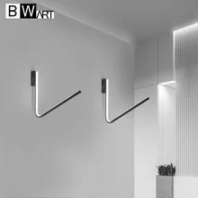 BWART, современный светодиодный настенный светильник для кухни, ресторана, гостиной, спальни, ванной комнаты, коридора, прохода, светильник, для помещений, прикроватная лампа, светильник ing