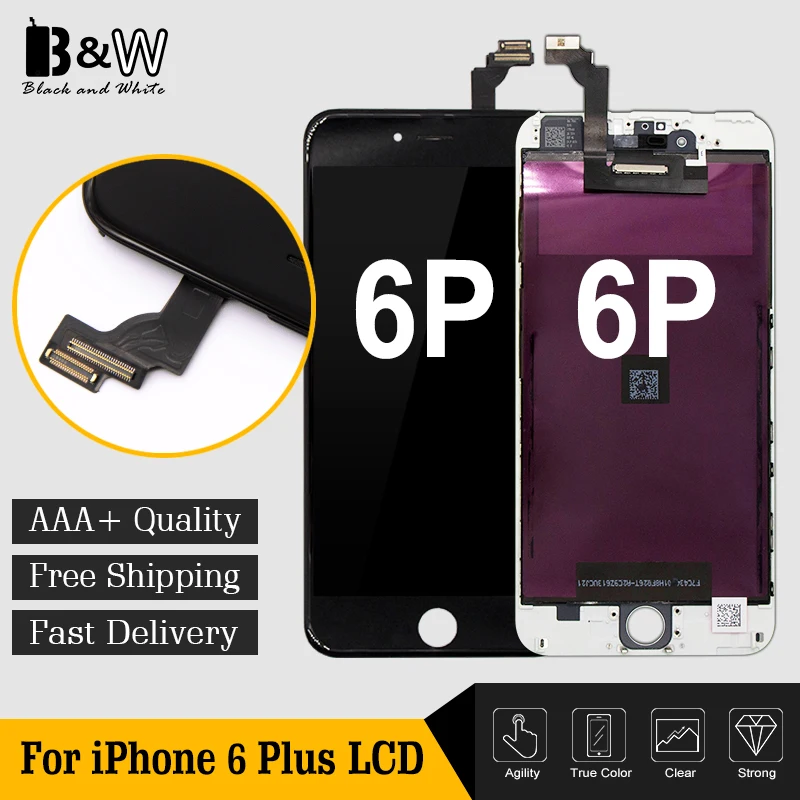20 шт./лот Китай Alibaba абсолютно новый 100% лучшее качество Замена для iPhone 6 Plus lcd с