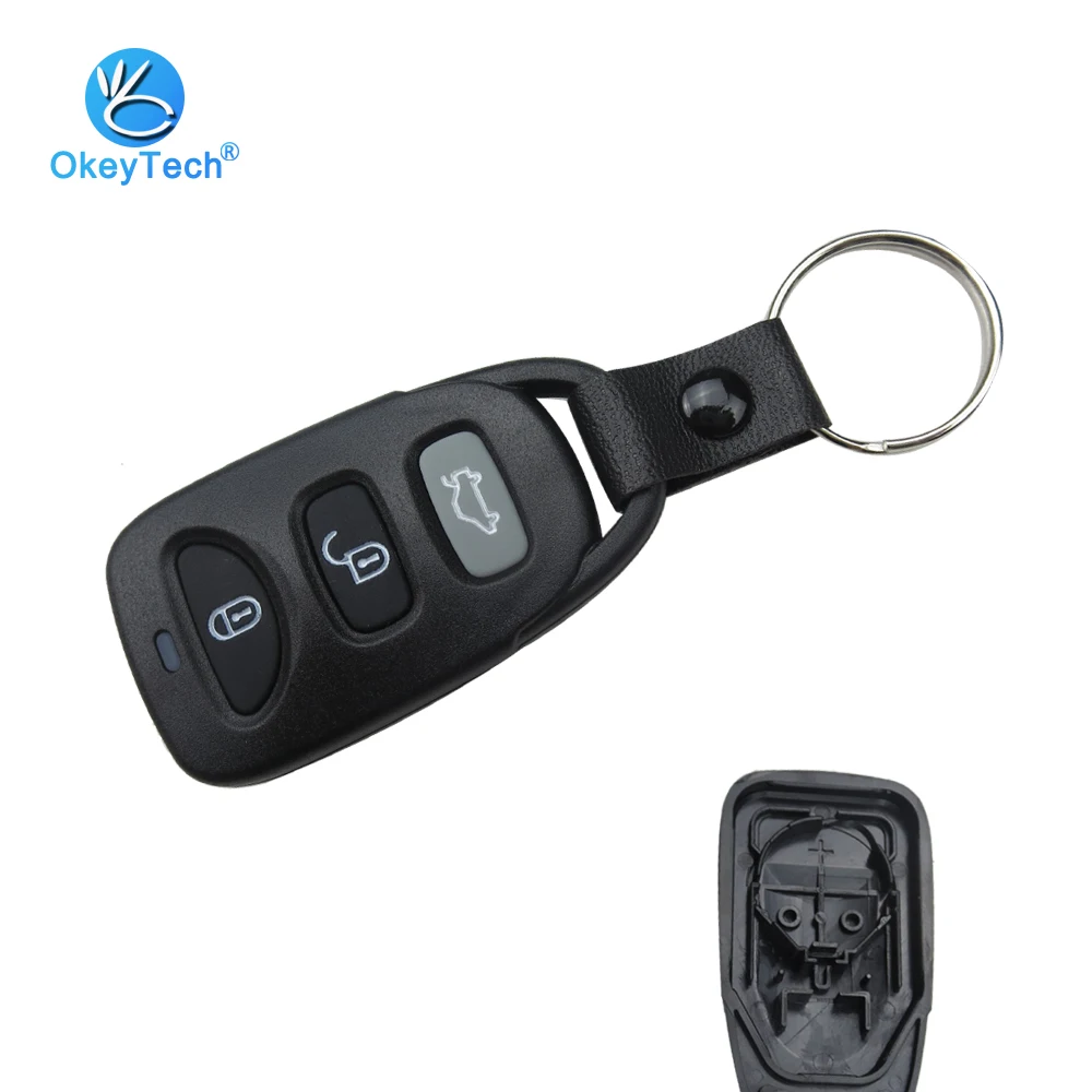 OkeyTech 2 + 1 3 кнопки для Hyundai Tuscon Accent Elantra Santa Fe Matrix Atos пульт дистанционного управления