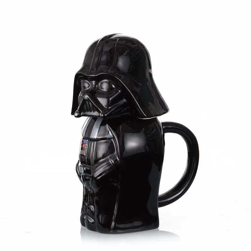 650 мл большая емкость 3D Звездные войны Дарт Вейдер черный воин белый солдат керамическая кружка кофе чай чашка для молока воды посуда для напитков подарок