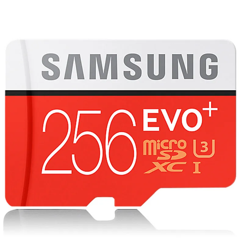 SAMSUNG Micro SD 32 Гб класс 10 карта памяти EVO+ EVO Plus microSDhc SDXC 256 ГБ 128 Гб 64 Гб 16 Гб карта Micro SD TF