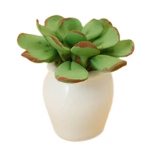 1/12 миниатюрный маленький кукольный домик с зелеными листьями, плетеная корзина для цветов лилии