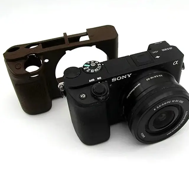 8 Colors Protective Body Cover Case Skin for Sony A6300 Soft Silicone Rubber Camera Bag Case for
