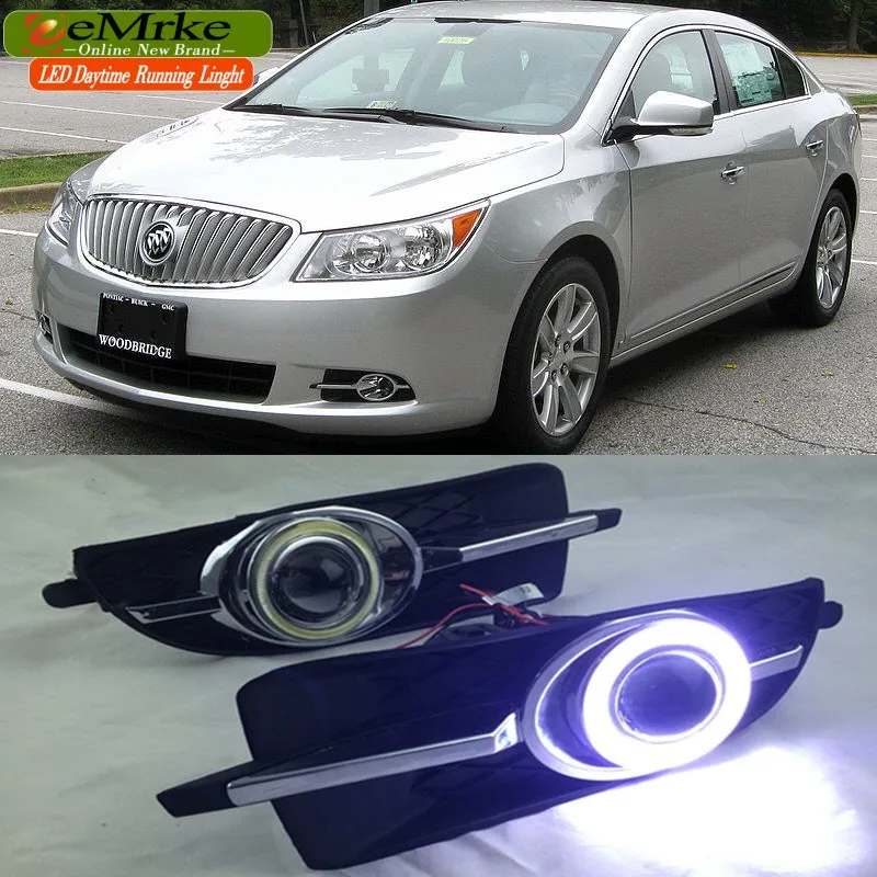 eeMrke FOR Korea Alpheon / Allure 2010 COB Angel Eye Halogen Bulbs H11 55W Fog Light Lamp  DRL Daytime Running Lights Kits