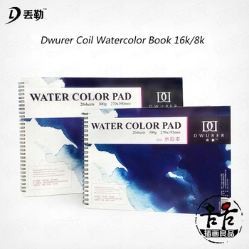 

Zunjue Diuler Watercolor Coil Watercolor Book 300g Fine Line 8k 16k Watercolor Paper Sketchbook