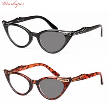 WEARKAPER, кошачий глаз, очки, солнцезащитные очки, фотохромные очки для чтения, женские очки для дальнозоркости, пресбиопии, диоптрий, очки для пресбиопии