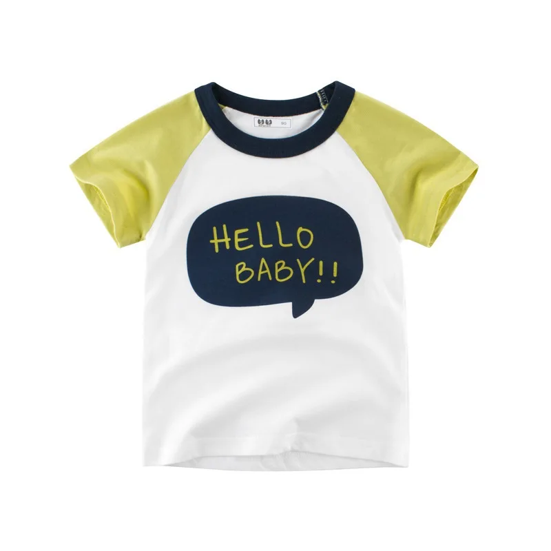 COOTELILI Cute Animal Dinosaur Children Boys T Shirt Baby Clothes Summer Cartoon Kids Girls Tee Tops Shirts 90-140cm (9)