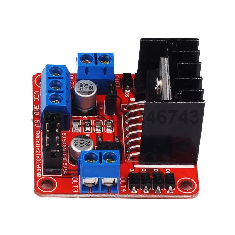 2PCS/LOT L298N Motor Driver Board Module Stepper Motor Smart Car Robot Special Promotions