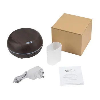 

200ML Wood Aromatherapy Essential Oils Diffuser Altar Shape Humidifier Air Purifier Aromatherapy Machine