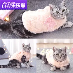 Кошка домашние осень и зима принцесса, Кошки Одежда, осенние и зимние Cat Одежда зимнее Pet Cat Одежда