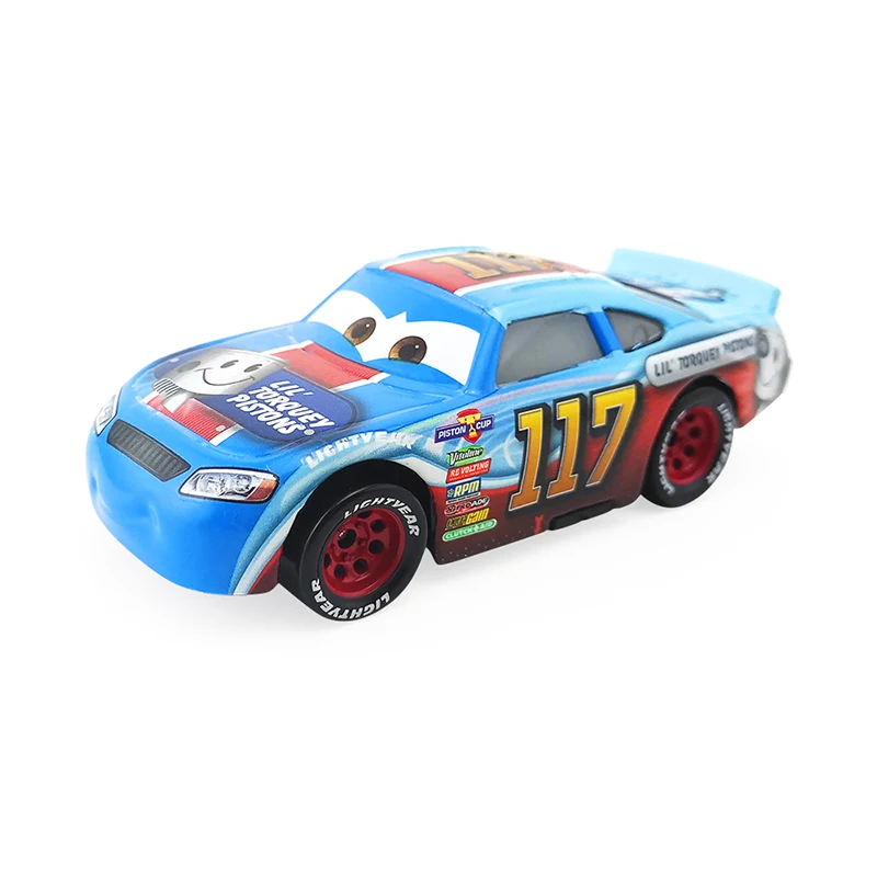 Disney Pixar Автомобили № 117 Ральф Карлоу металла 1:55 литая Игрушка автомобилей подарки