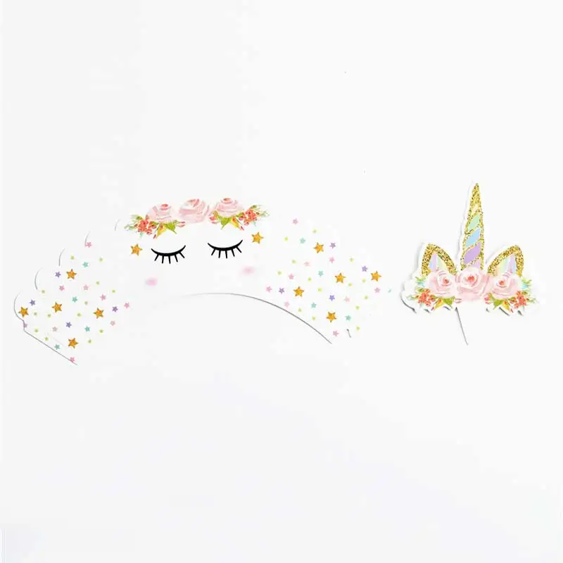 12sets-Unicorn-Party-Ice-Cream-Cupcake-Wrappers-Cake-Cupcake-Toppers-Baby-Shower-Kids-Birthday-Party-Decor-(1)
