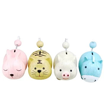 

Lovely Cartoon Animal Shape Resin Coin Box Gift Piggy Bank Ornaments Home Decoration Accessories Money Saving Box Desk Decor