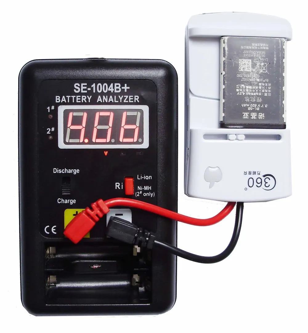 Se-1004b+ Интеллектуальный Батарея Зарядное устройство знать емкость, щелочные батареи