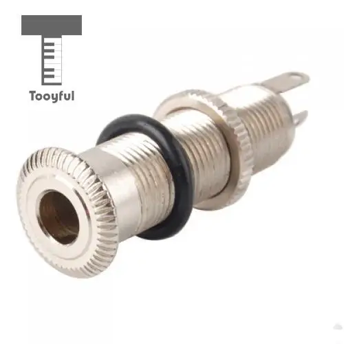 Tooyful Wholesale Best 1/4 Inch Brass Chrome Cylinder Flush Mount Jack