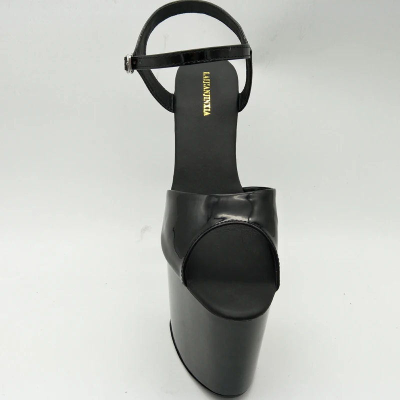 Туфли LAIJIANJINXIA Woamn на высоком каблуке 20 см босоножки для фетиша пикантные туфли