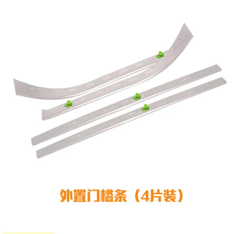 Stainless-SteelInternal-External-Scuff-Plate-Door-Sill-Door-Sill-pedal-bienvenidos-For-ISUZU-mux-2018-Car