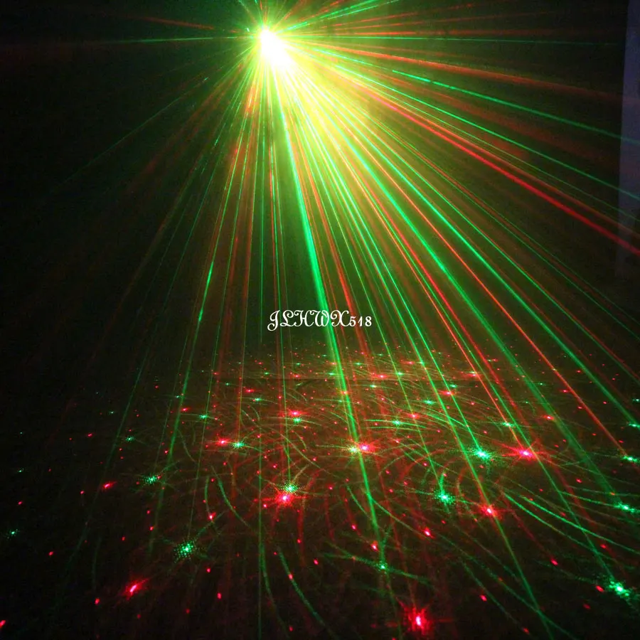 ESHINY Мини R& G аудио 4 вышивка крестом картины гобо лазерный проектор этап диско DJ окружающей среды клуб КТВ семья световые эффекты для вечеринки Show N75R4