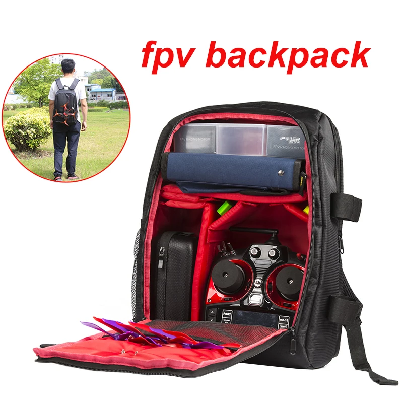 $22.61 Fpv Drone Backpack Iflight Backpack Drone Bag Double Shoulder Packet Auction FPV QAV250 IX5 V2 Pack