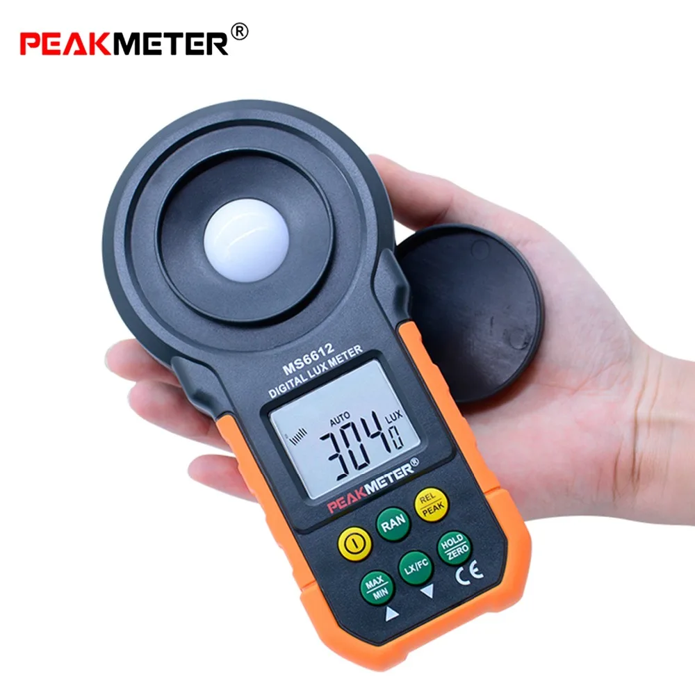 

Handheld Digital Light Meter Lux Meter 0~200,000 High Precision Spectrometers Optical Instruments