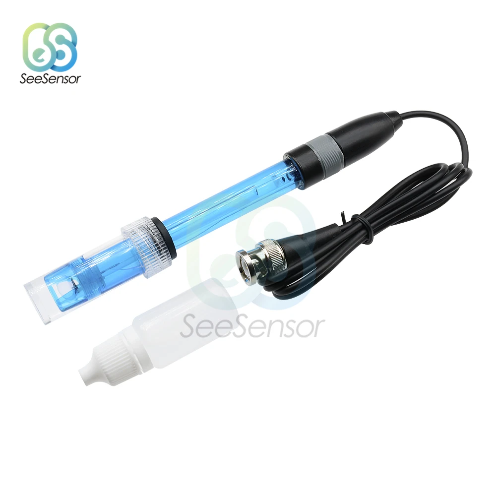 PH electrode probe BNC connector for aquarium PH controller meter sensor
