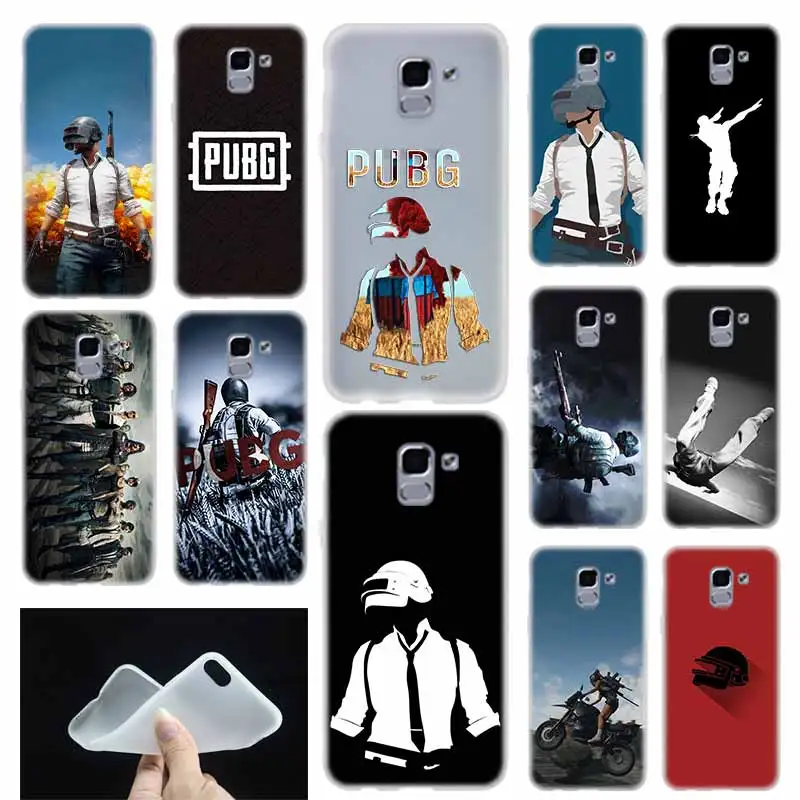 Мягкий чехол для телефона Samsung Galaxy J6 J8 J3 J5 J7 J4 Plus 2018 2016 2017 EU Prime Pro Ace j610 pubg мобильные