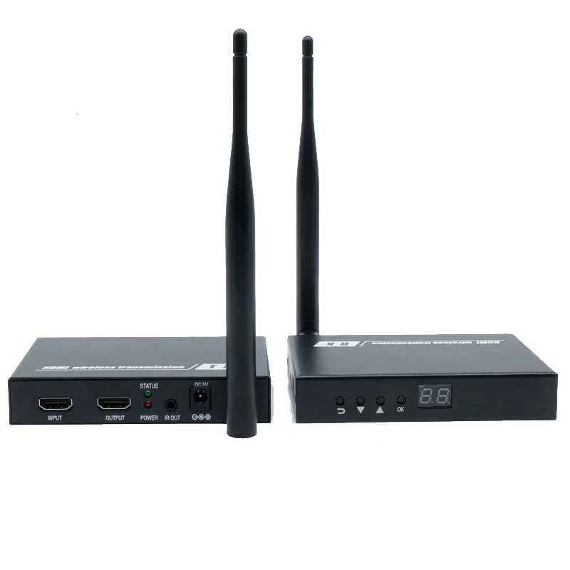 PWAY 50 M/164ft беспроводной HDMI удлинитель до HD 1080P с ИК-передачей и петлей выход |
