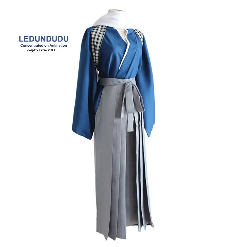 Anime Touken Ranbu Online Kashuu Kiyomitsu Cosplay Costumes Yamatonokami Yasusada Kimono Fancy Halloween Party Clean Full set Blue (3)