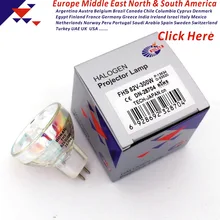 DONAR DN-28704 82 V 300 W FHS 93520 13634 82V300W MR13 GX5.3 AV/Фото Отражатель галогеновая лампочка слайд лампой