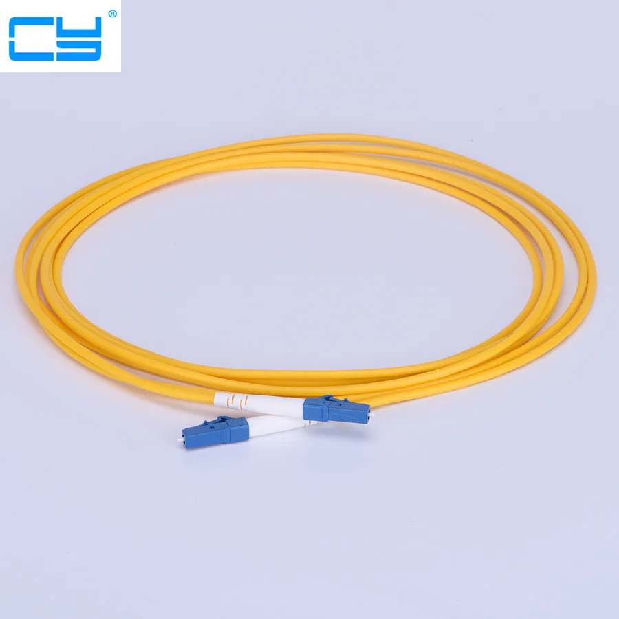 10 шт./лот 3 м футов LC UPC Simplex одномодовый волоконно-оптический патч-корд 5 0 мм FTTH