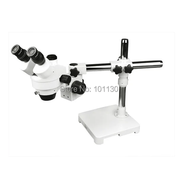 

TXB2-D9 7X-45X Trinocular Head Zoom Stereo Engraving Microscope with Long Arm
