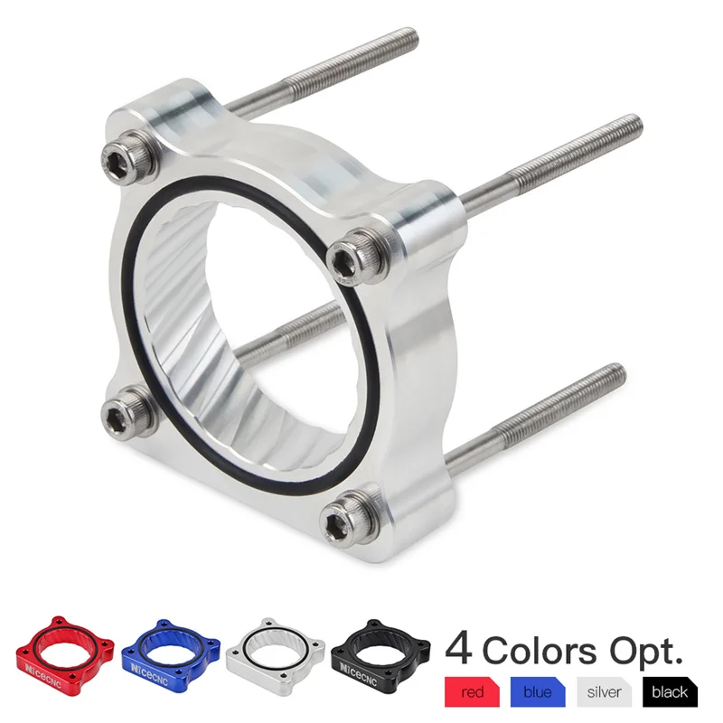 

NICECNC Throttle Body Spacer Air Intake Manifold Extender Adaptor Mounting Bolts Set For Honda Civic 2016-2018 SI 1.5 Turbo 1.5T