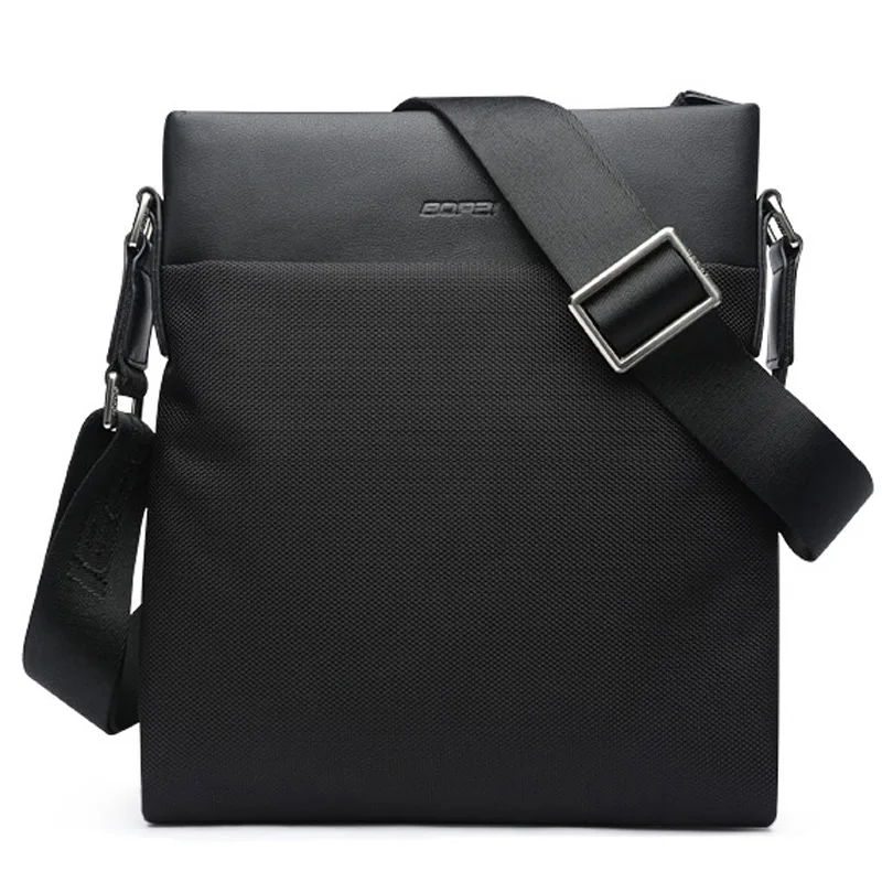 BOPAI брендовая сумка через плечо, мягкая натуральная сумка через плечо, винтажная мужская сумка-мессенджер, Мужская модная дорожная Повседневная деловая сумка