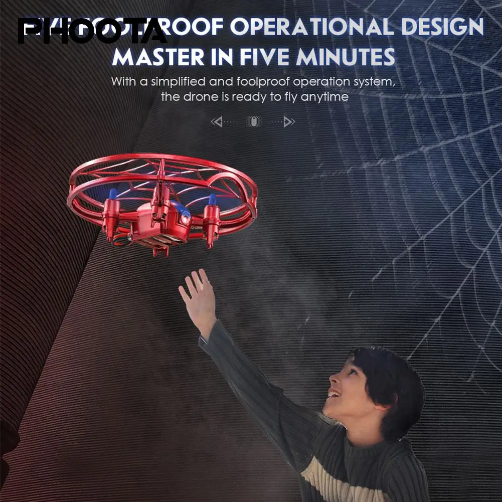 

Phoota 2.4G 4CH 6-Axis Quadcopter Toy RC Drone Outdoor Gift Mini 2.4G 4CH 6-Axis Drone