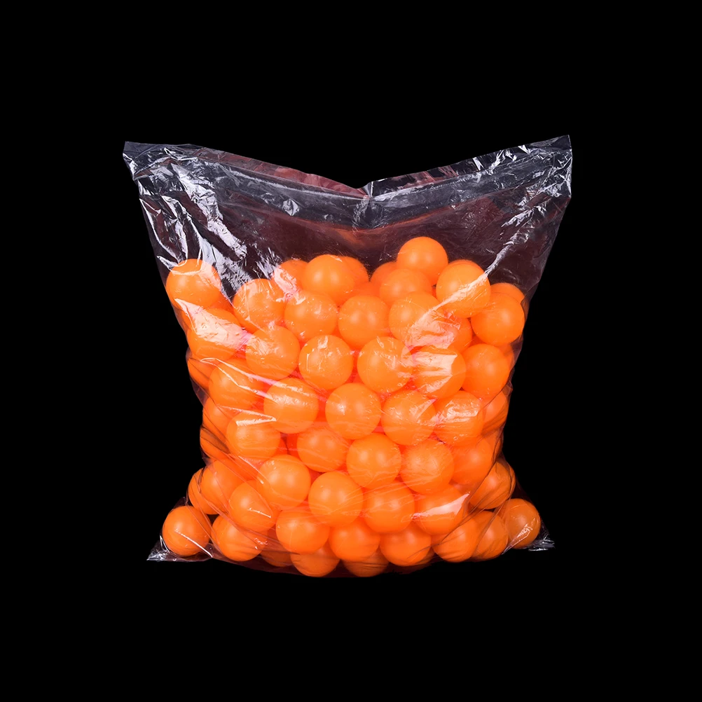 2 цвета, 150 шт. мячи для пинг-понга, мячи для настольного тенниса, аксессуары для спортивной практики - Цвет: Оранжевый