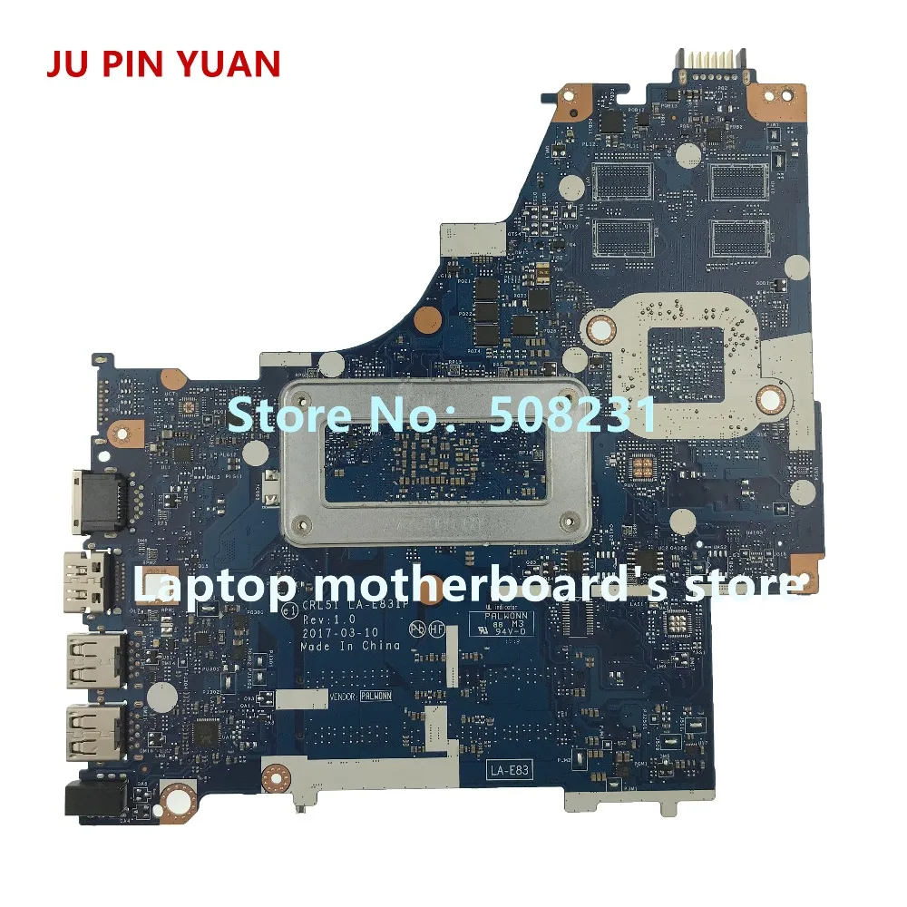 Ju pin yuan 924717-601 CRL51 LA-E831P материнская плата для ноутбука hp 15-BW 15-BW033WM материнская плата для ноутбука A12-9720P полностью протестирована