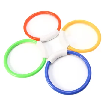 

4pcs Child Swimming Dive Toy Diving Ring Kid Underwater Traning Throwing Toys