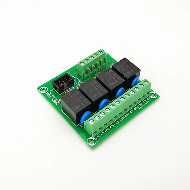 4 канальный тип NPN 9V 15A Модуль интерфейса реле питания HF JQC 3FF 1ZS.|Реле| |