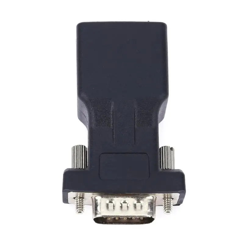 VGA штекер к локальной сети CAT5 CAT6 RJ45 сетевой кабель женский адаптер удлинитель