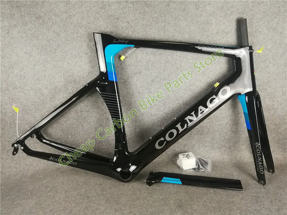 Best Black-Blue Colnago CONCEPT full Bike Complete carbon road bicycle With R8010 groupset 50mm carbon wheelset Novatec A271 hubs 1 Best Black-Blue Colnago CONCEPT full Bike Complete carbon road bicycle With R8010 groupset 50mm carbon wheelset Novatec A271 hubs 1