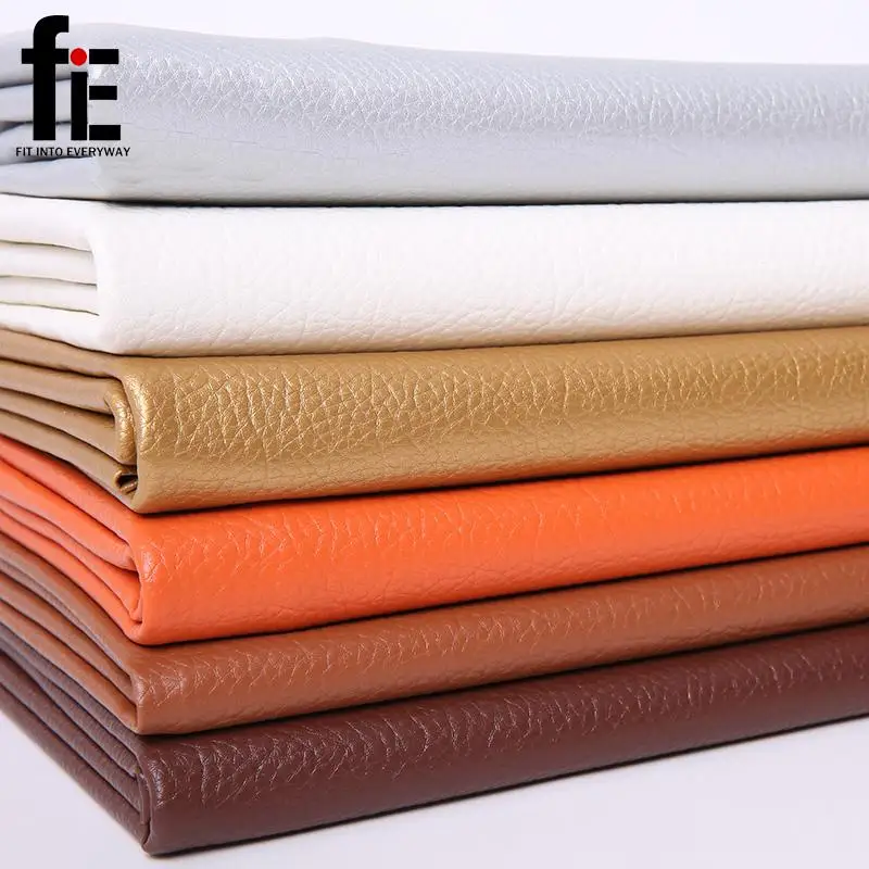 100*138CM Faux PU Leather Embossed Fabrics Synthetic Leather Furniture