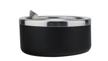 

Stainless steel ashtray