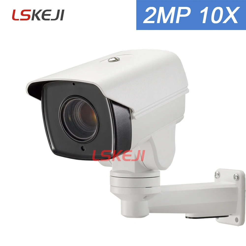 FULL HD 2MP 1080P мини PTZ PoE IP onvif 10X оптический зум ИК 80 м наружная Аудио Сигнализация камера безопасности Поддержка hikvision протокол