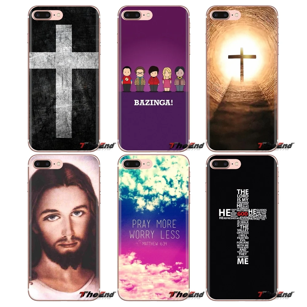 

Bible Jesus Christ Christian Cross Silicone Skin Cover For Samsung Galaxy S3 S4 S5 Mini S6 S7 Edge S8 S9 S10 Plus Note 3 4 5 8 9