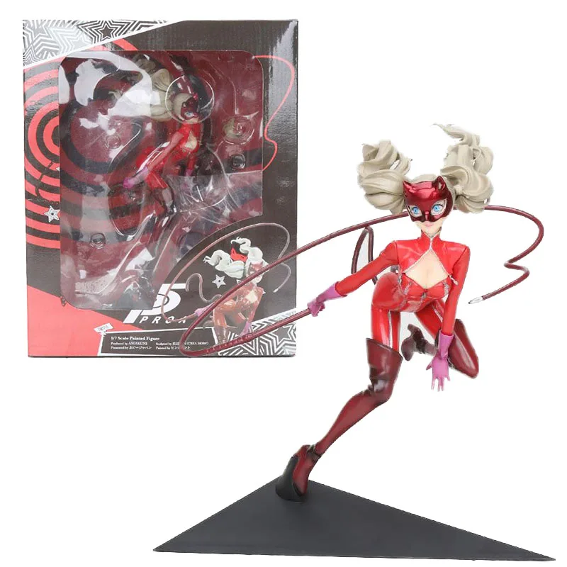 

Futaba Sakura P5 Persona 5 Figma 363 Panther Anne Takamaki Kaito Ver. Shujinkou and Morgana Figure Action PVC Collection Toys