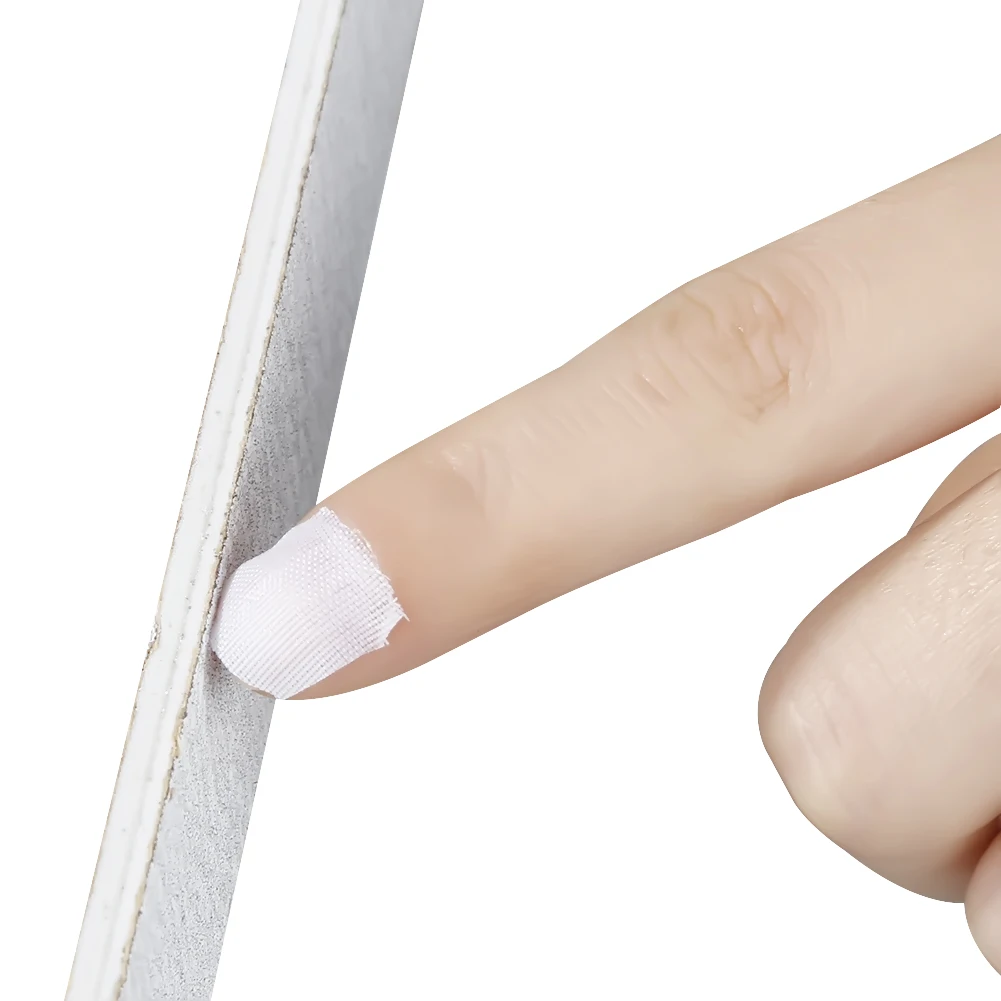 Клей для ремонта ногтей, стекловолоконная шелковая обертка, защита для ногтей, Белый УФ-гель, усиленный акриловый инструмент для дизайна ногтей, клейкая шелковая лента