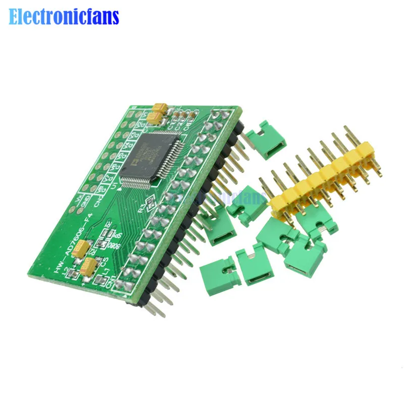 16 битный ADC 8CH синхронизация AD7606 модуль сбора данных 200Ksps|module adc|module dcdc dc |