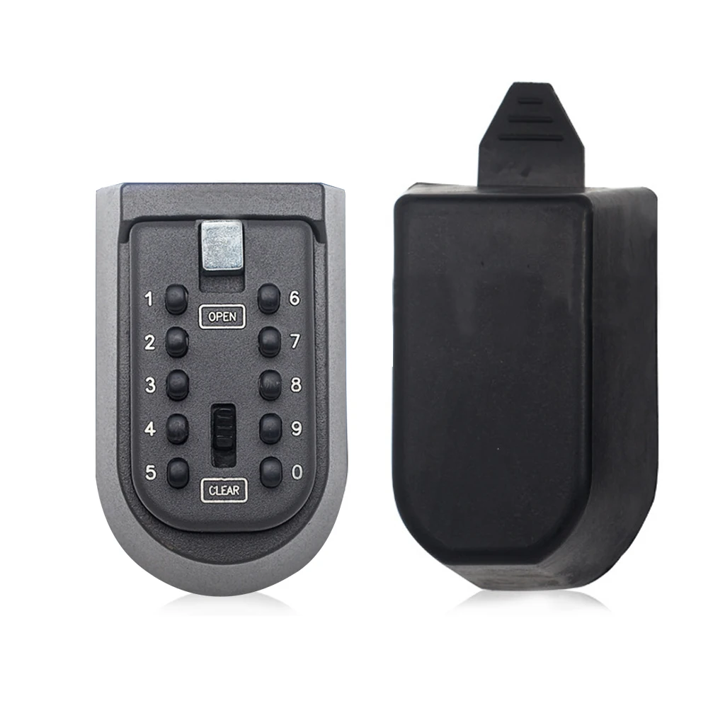 

Box Security Storage Lock Key Wall Hanging Key Code Lock Password Weatherproof Cover For Home Outdoor Use Storage Lock Box
